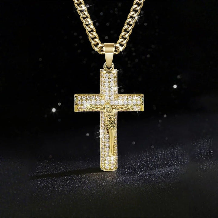 Crucielle | Jesus Cross Pendant Necklace