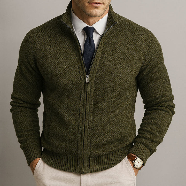 Corven | Zipped Elegant Cardigan