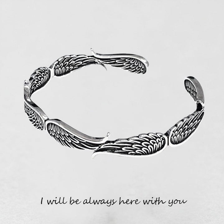 Seraphyne | Vintage Angel Wing Bracelet