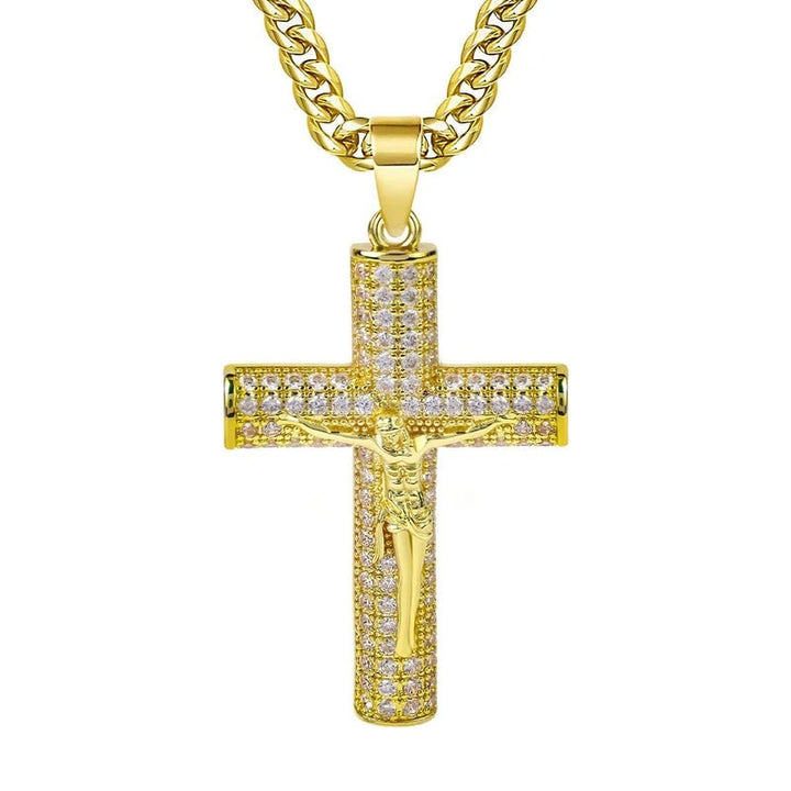 Crucielle | Jesus Cross Pendant Necklace