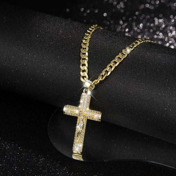 Crucielle | Jesus Cross Pendant Necklace