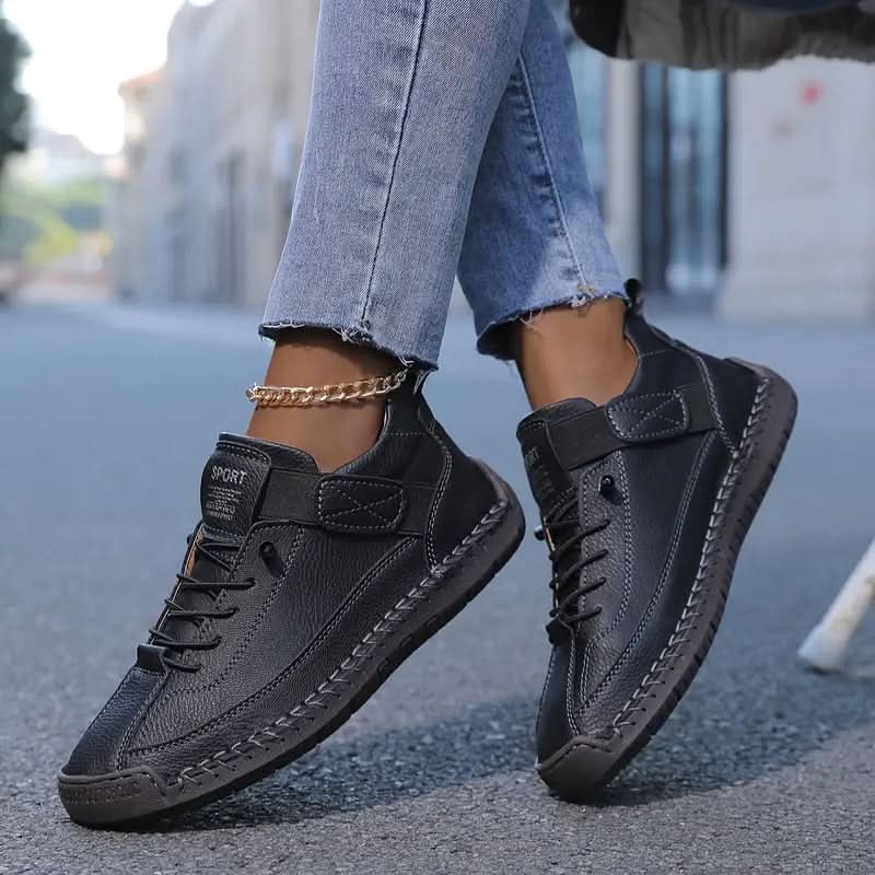 Mia | Orthopaedic Comfort Sneakers in Black