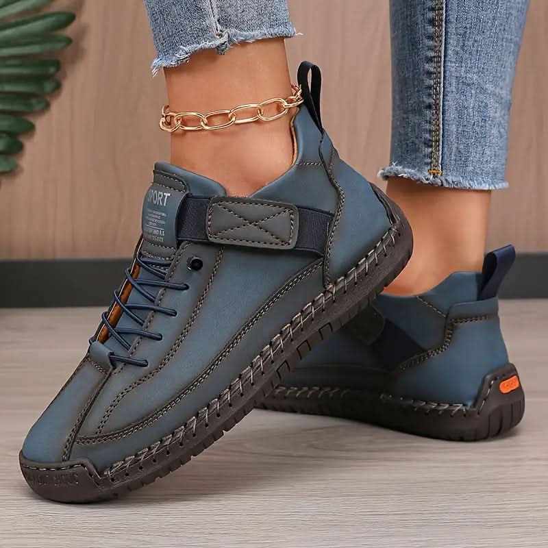 Mia | Orthopaedic Comfort Sneakers in Navy