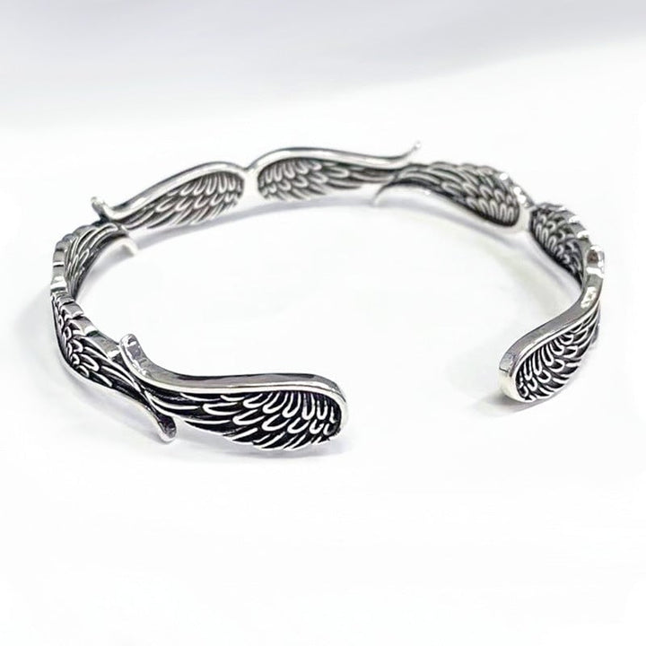Seraphyne | Vintage Angel Wing Bracelet