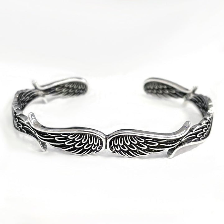 Seraphyne | Vintage Angel Wing Bracelet