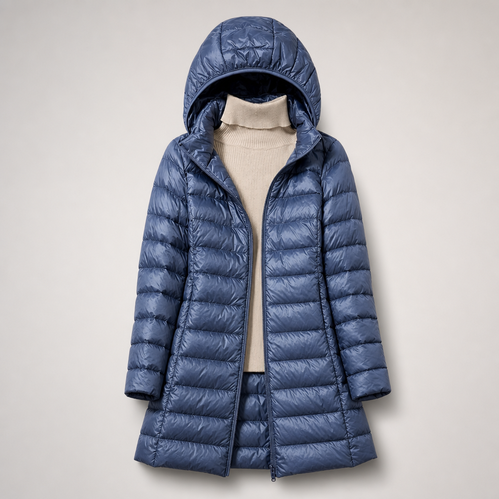 Feathra Ultralight Down Jacket in Blue