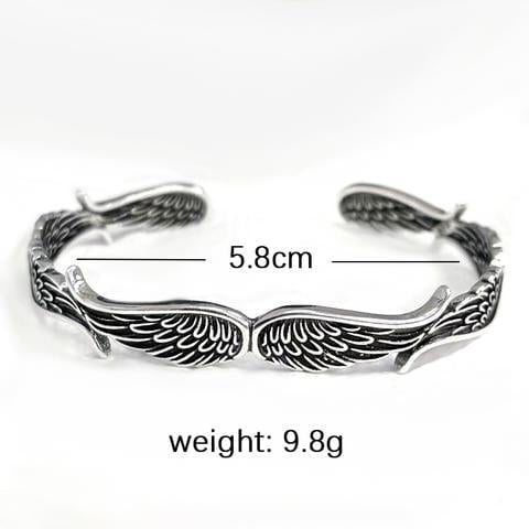 Seraphyne | Vintage Angel Wing Bracelet