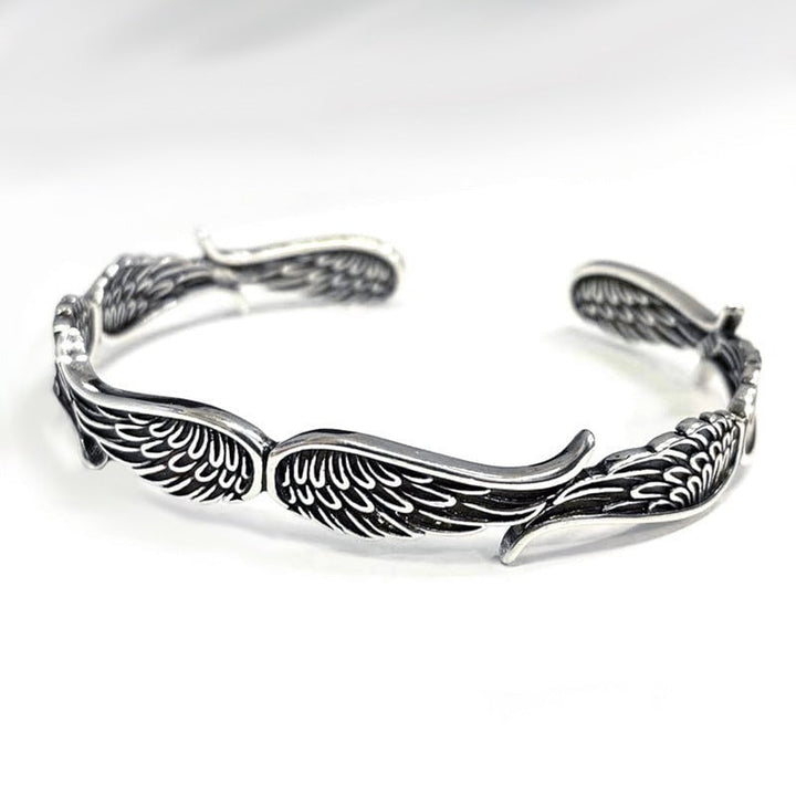 Seraphyne | Vintage Angel Wing Bracelet