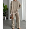 CV Womens Knitted Set -Drawstring Pants