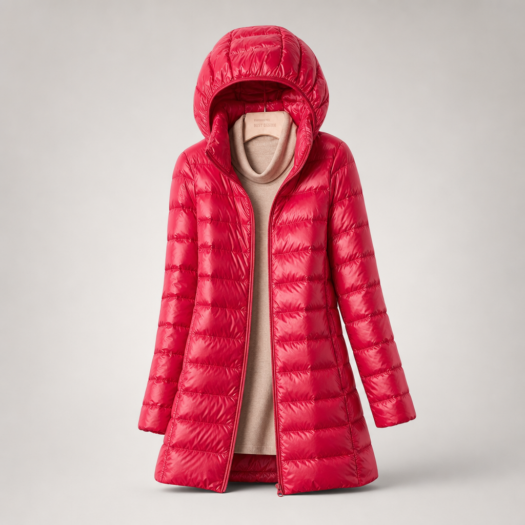 Feathra Ultralight Down Jacket in Fuchsia