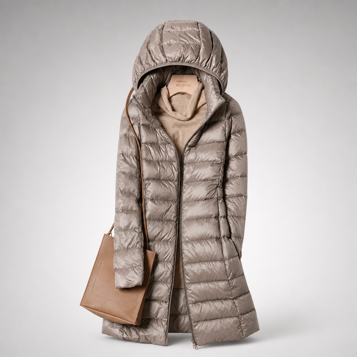 Feathra Ultralight Down Jacket in Khaki