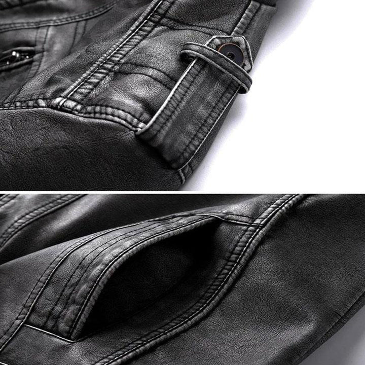 Oxford Leather Jacket