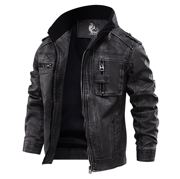 Oxford Leather Jacket